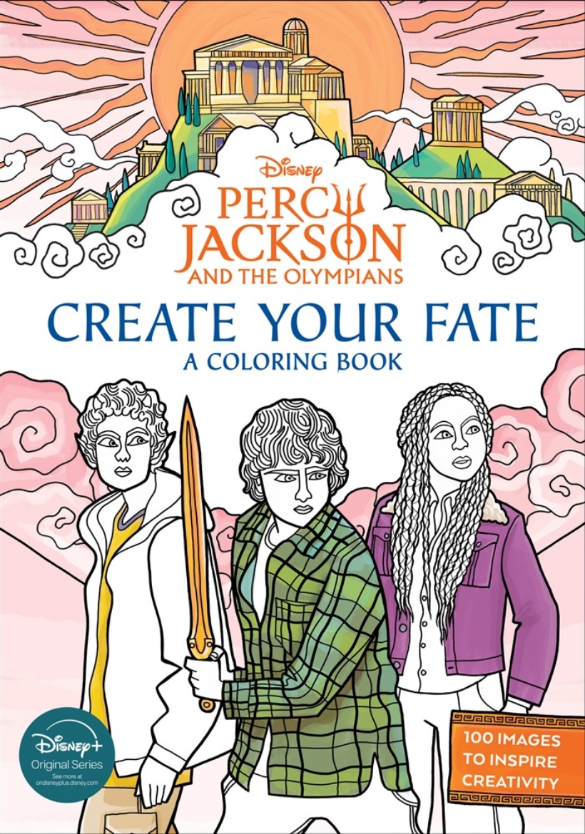 Picture of Percy Jackson and the Olympians: Create Your Fate: A Coloring Book