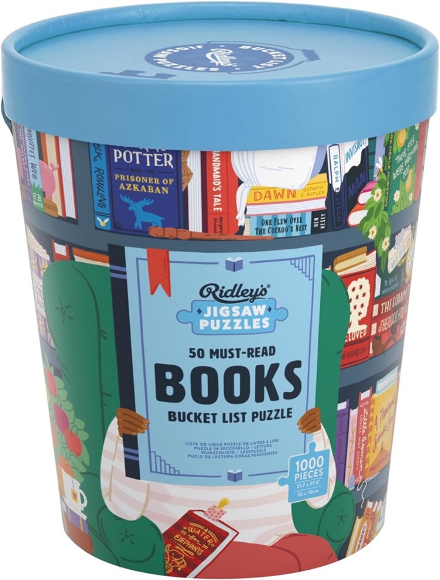 Picture of 50 Must-Read Books Bucket List 1000-Piece Puzzle