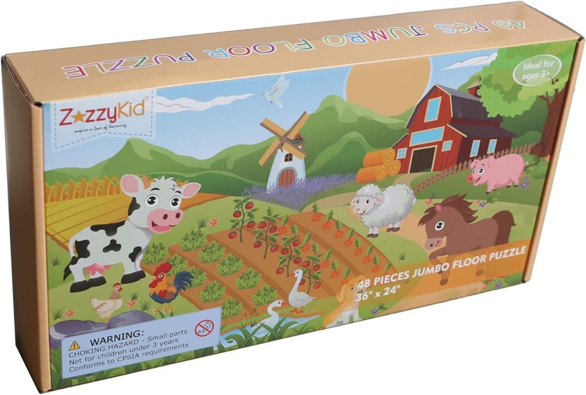 Picture of Floor Puzzle 45pc: Farm