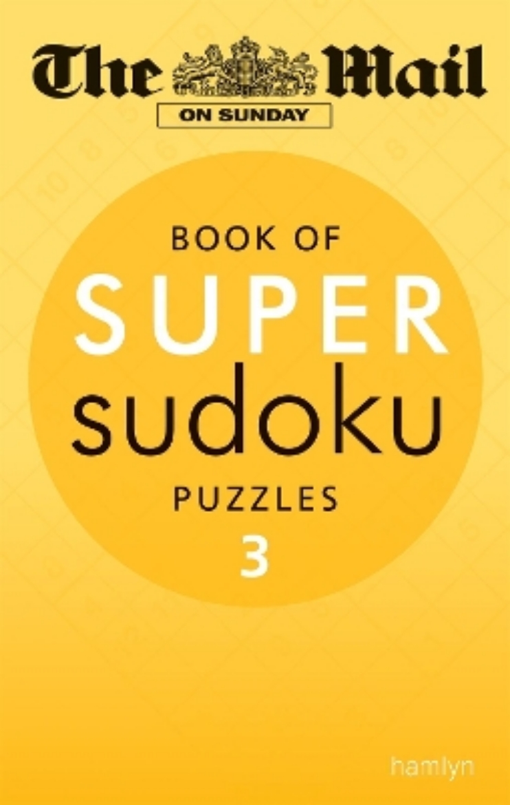Picture of Mail on sunday: super sudoku volume 3