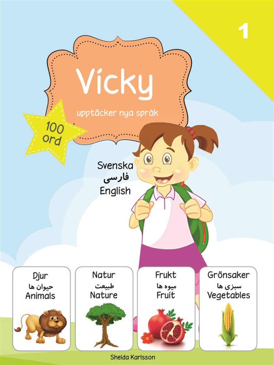 Picture of Vicky upptäcker nya språk 1. Persiska