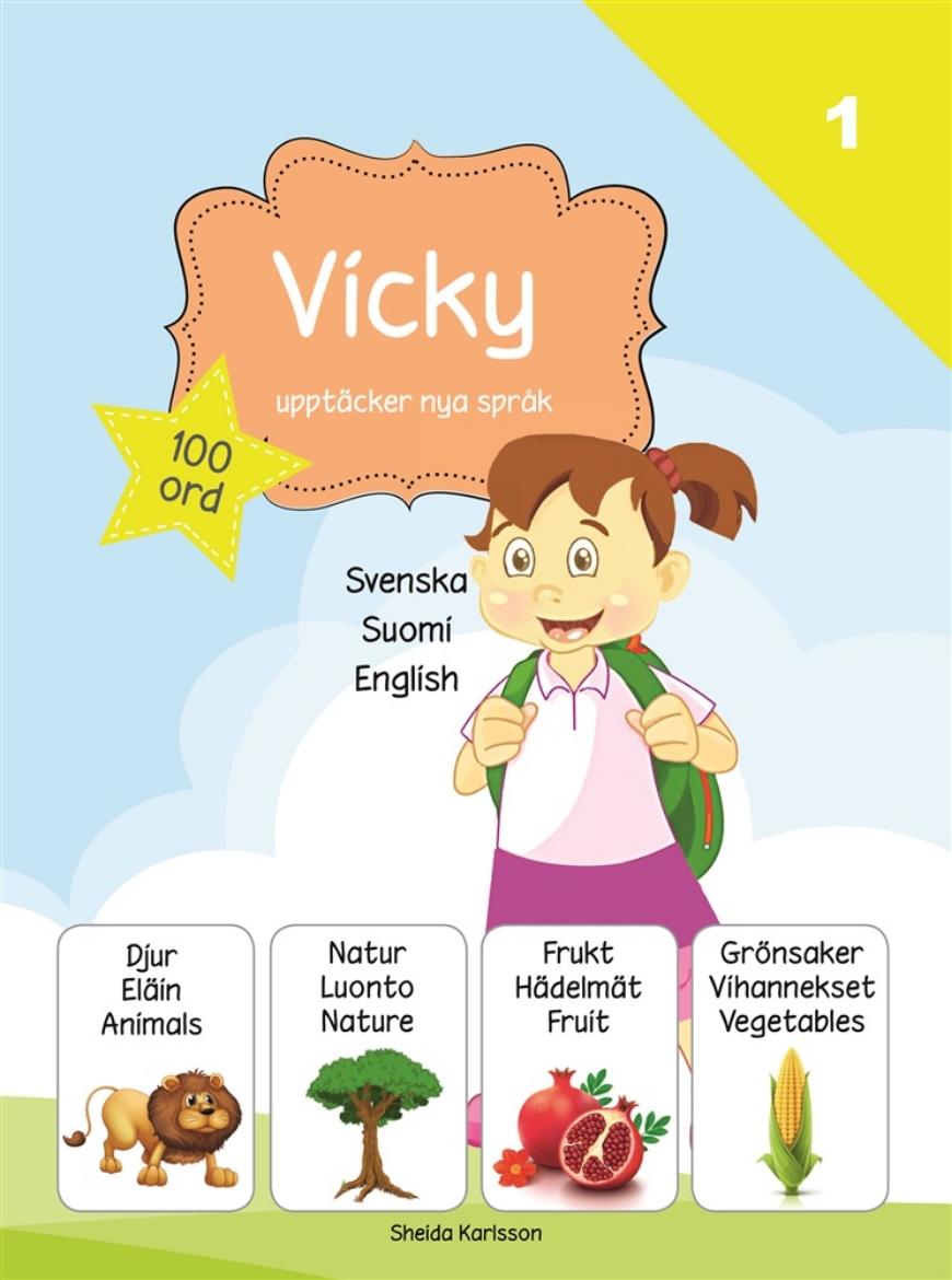 Picture of Vicky upptäcker nya språk 1. Finska