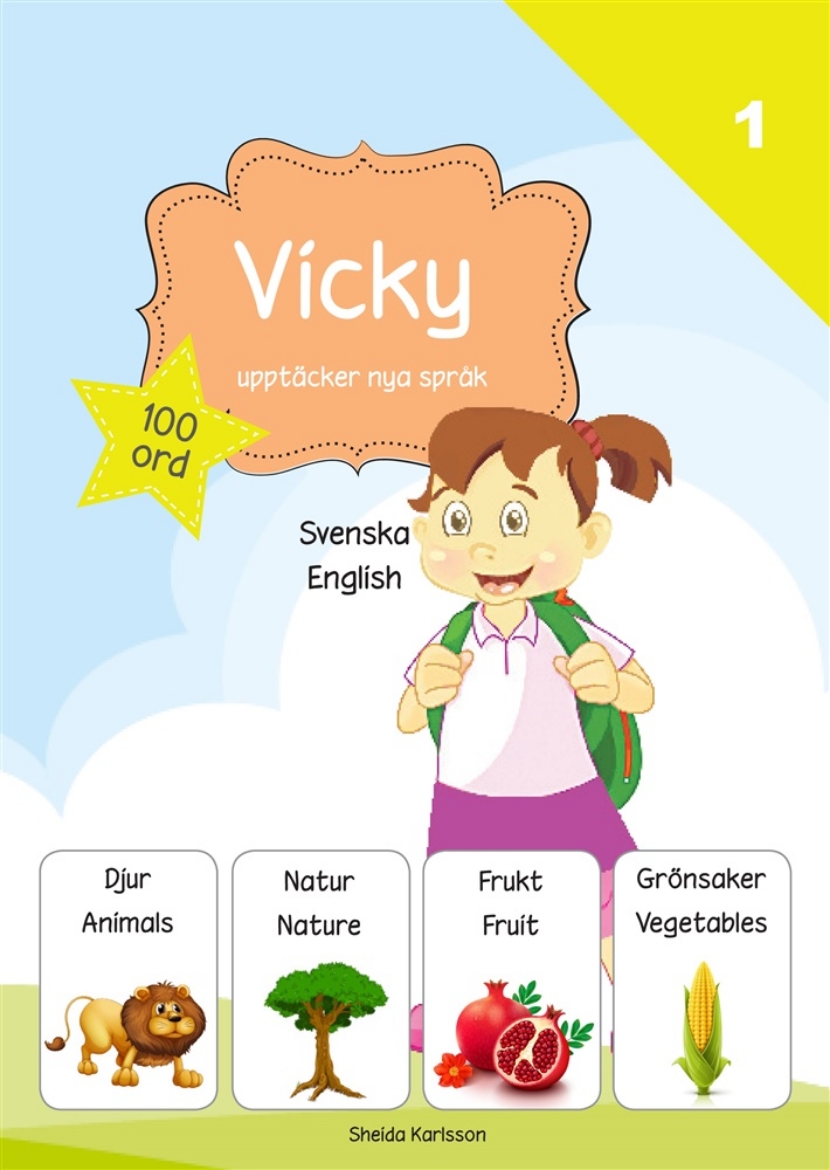 Picture of Vicky upptäcker nya språk 1. Engelska