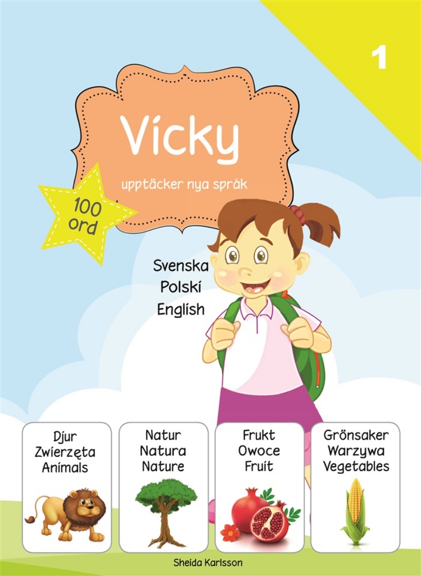 Picture of Vicky upptäcker nya språk 1. Polska