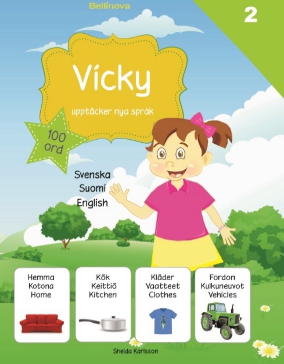 Picture of Vicky upptäcker nya språk 2. Finska
