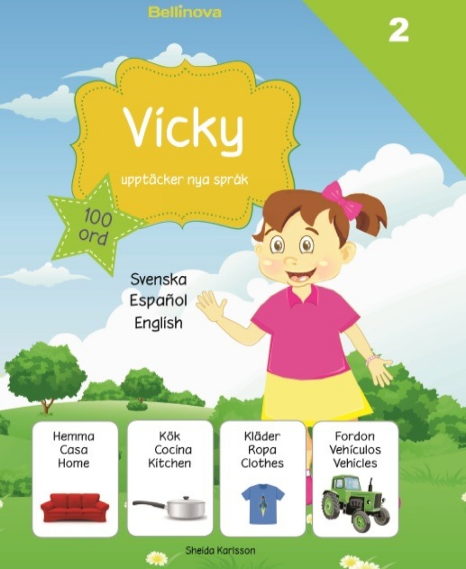 Picture of Vicky upptäcker nya språk 2. Spanska