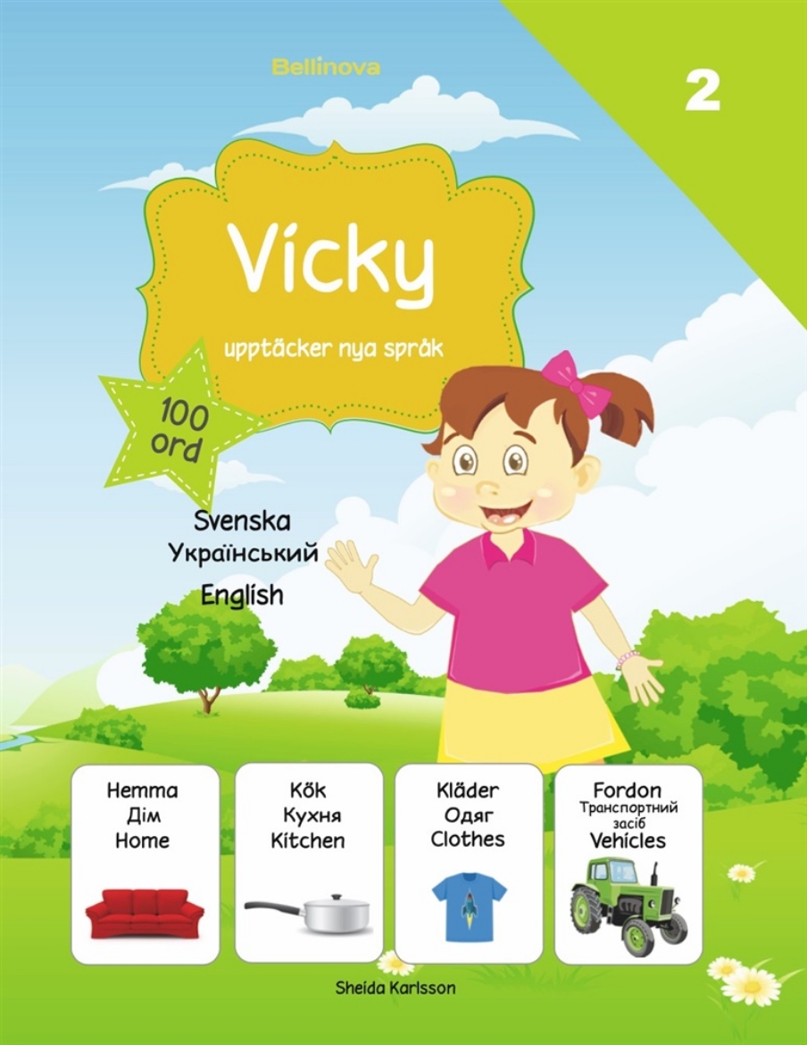 Picture of Vicky upptäcker nya språk 2 - Ukrainska