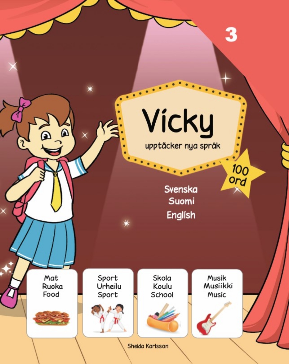 Picture of Vicky upptäcker nya språk 3: Finska