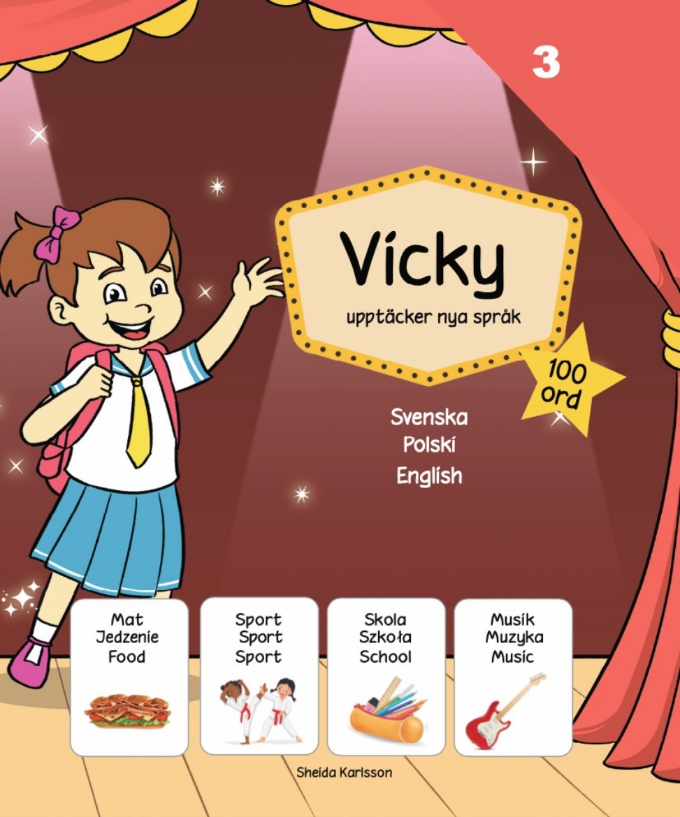 Picture of Vicky upptäcker nya språk 3: Polska