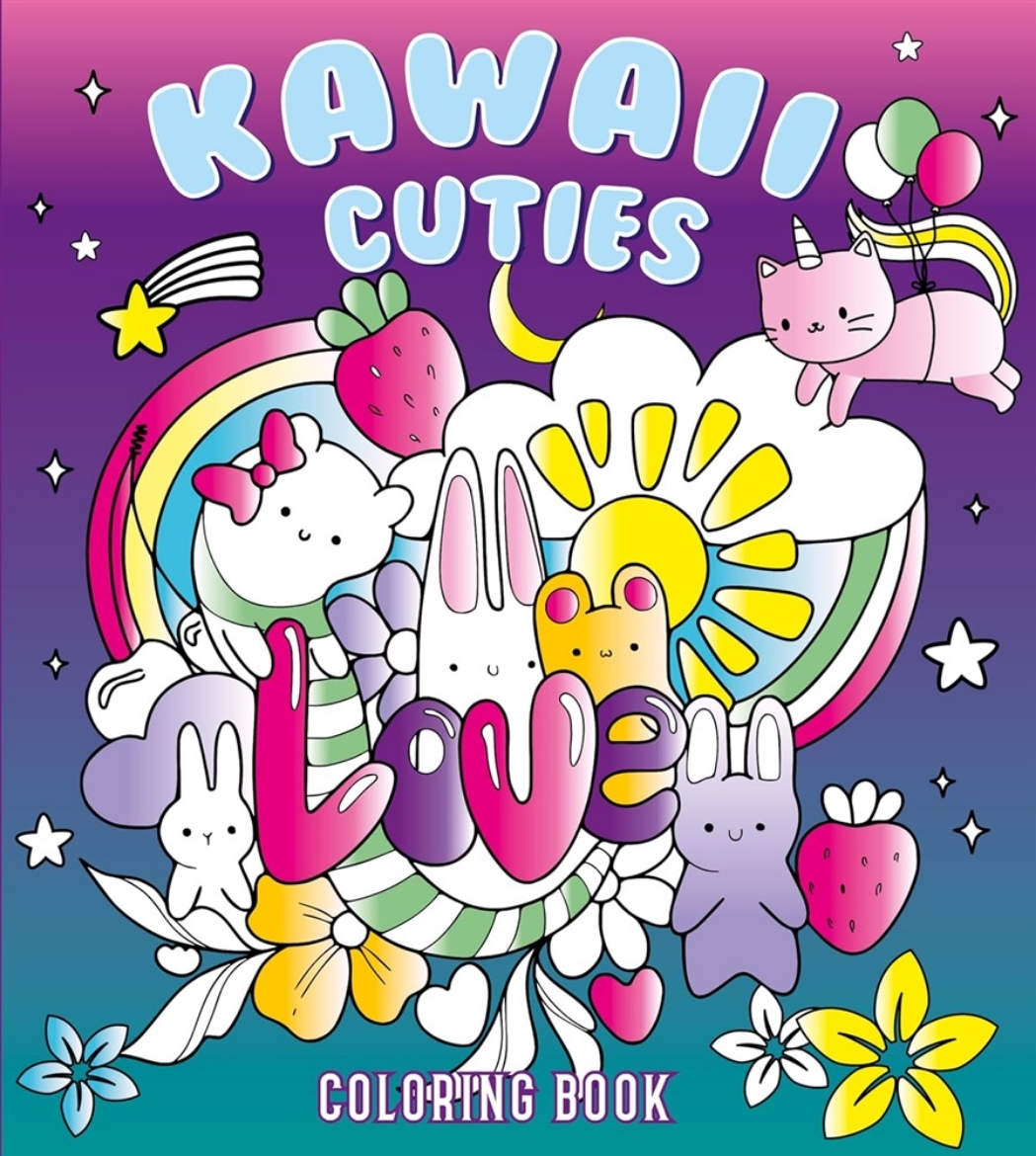 Picture of Kawai Cuties Coloring Book