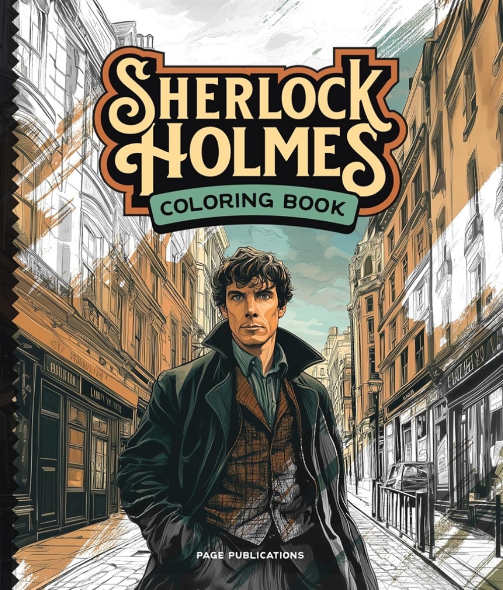 Picture of Sherlock Holmes Coloring Book