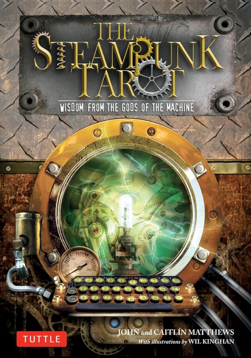 Picture of STEAMPUNK TAROT: Wisdom From The Gods Of The Machine (78-card deck & book)