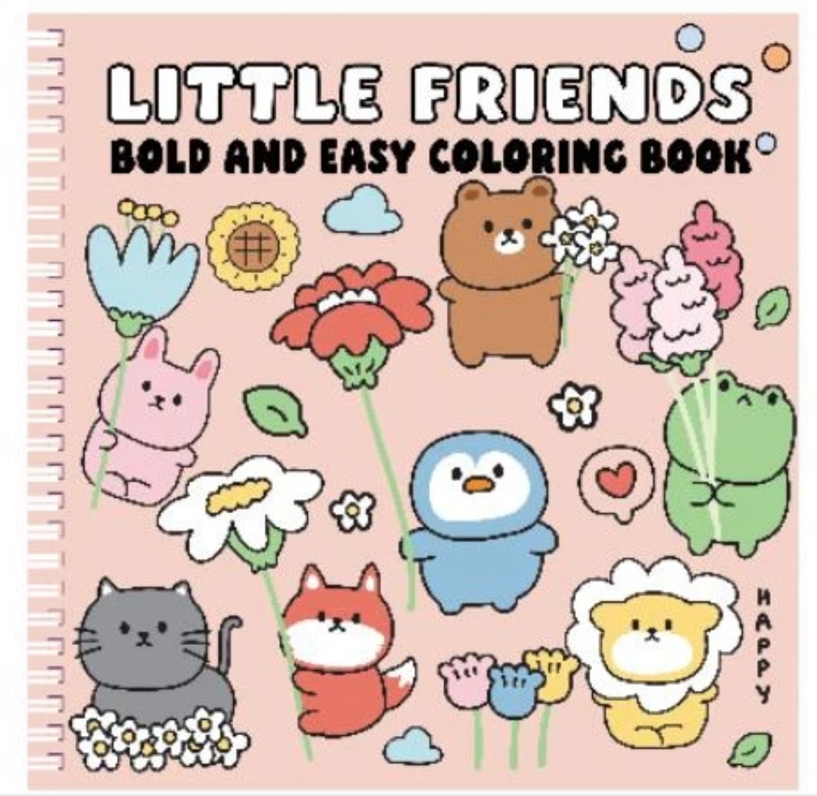 Picture of Little Friends Bold and Easy Coloring Book