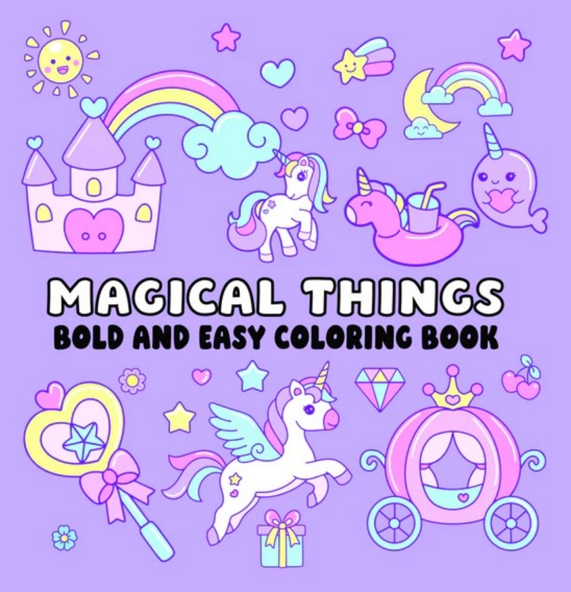 Picture of Magical Things Bold and Easy Coloring Book