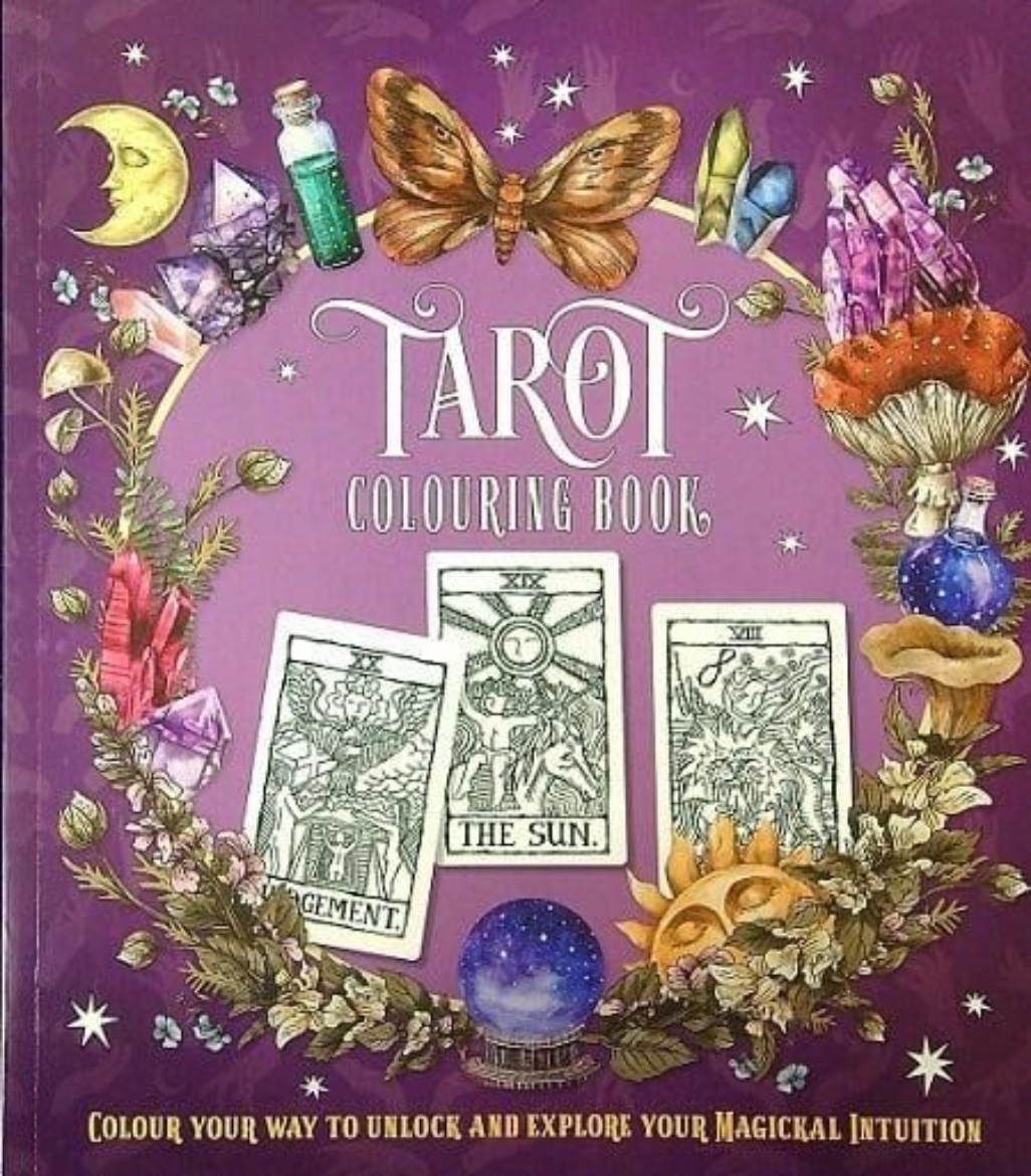 Picture of Tarot Colouring Book: Colour Your Way to Unlock and Explore Your Magickal Intuition