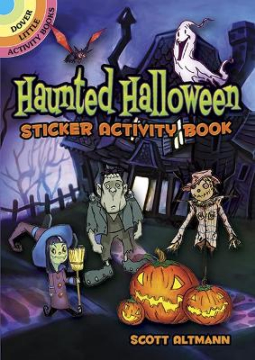 Picture of Haunted Halloween Sticker Activity Book