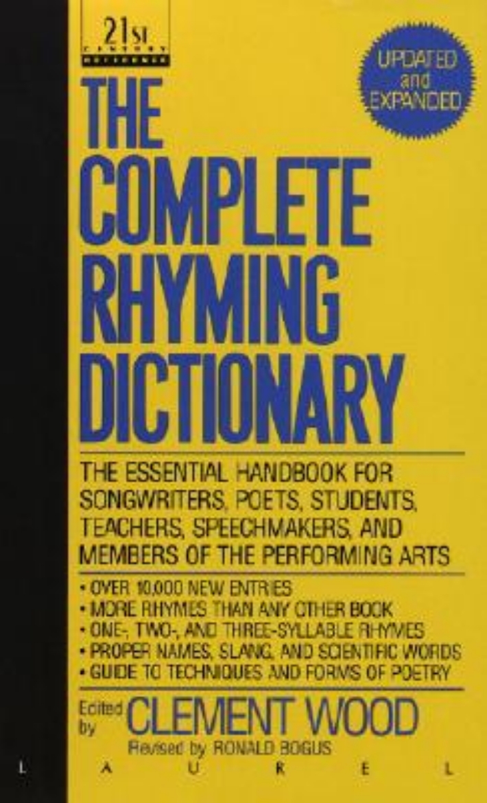 Picture of The Complete Rhyming Dictionary