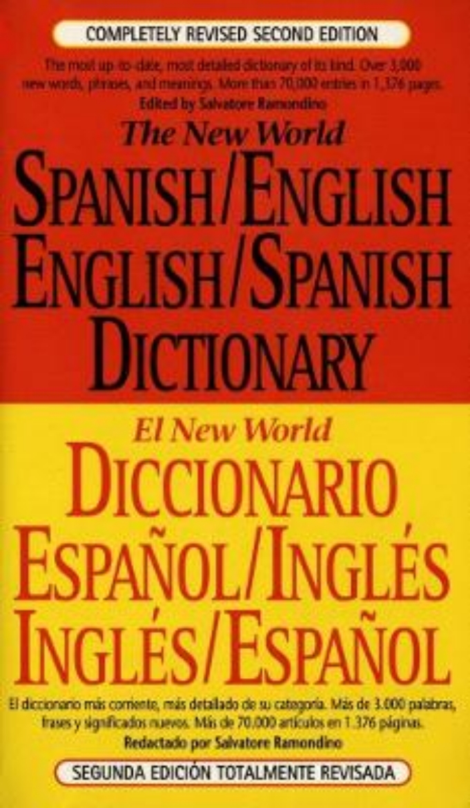 Picture of The New World Spanish-English, English-Spanish Dictionary: Completely Revised Second Edition