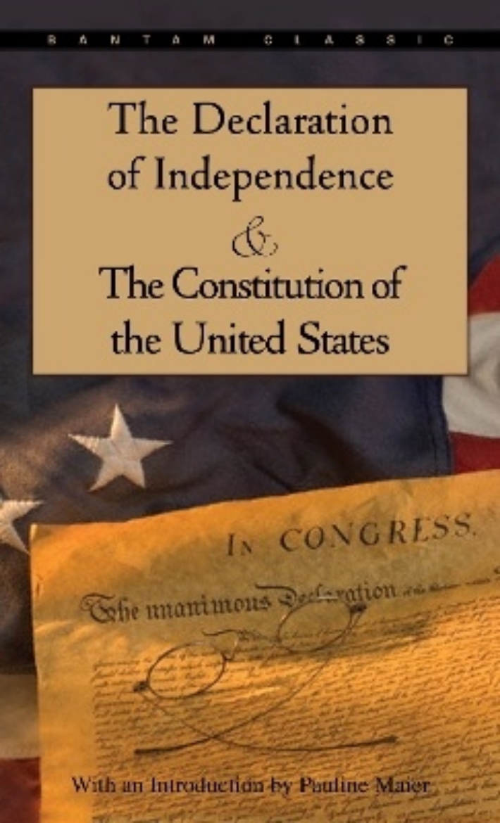 Picture of The Declaration of Independence and The Constitution of the United States