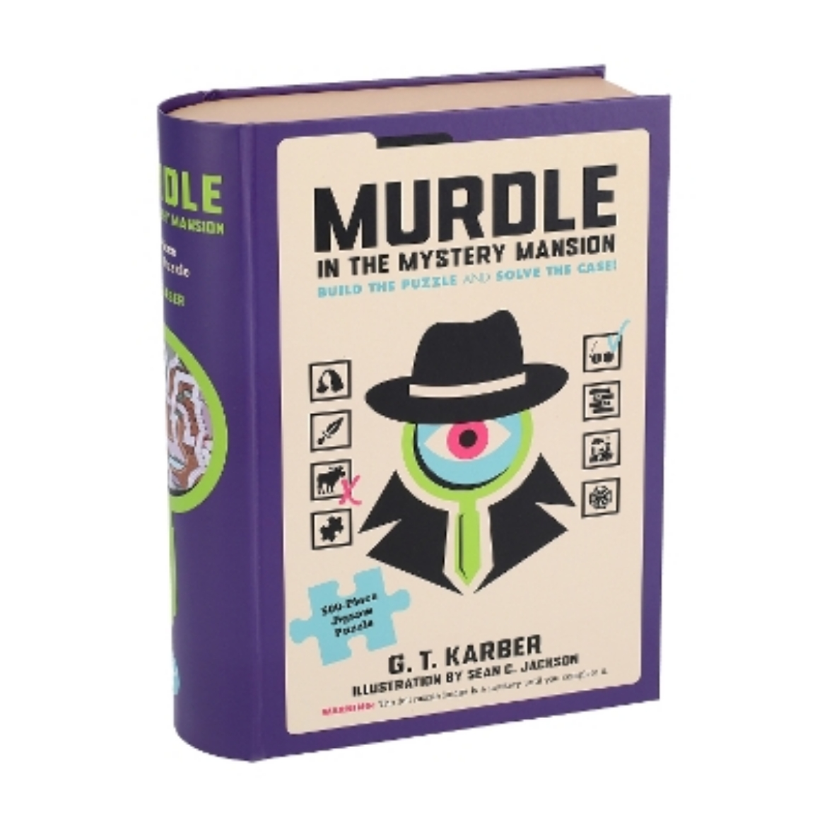Picture of Murdle in the Mystery Mansion 500-Piece Jigsaw Puzzle