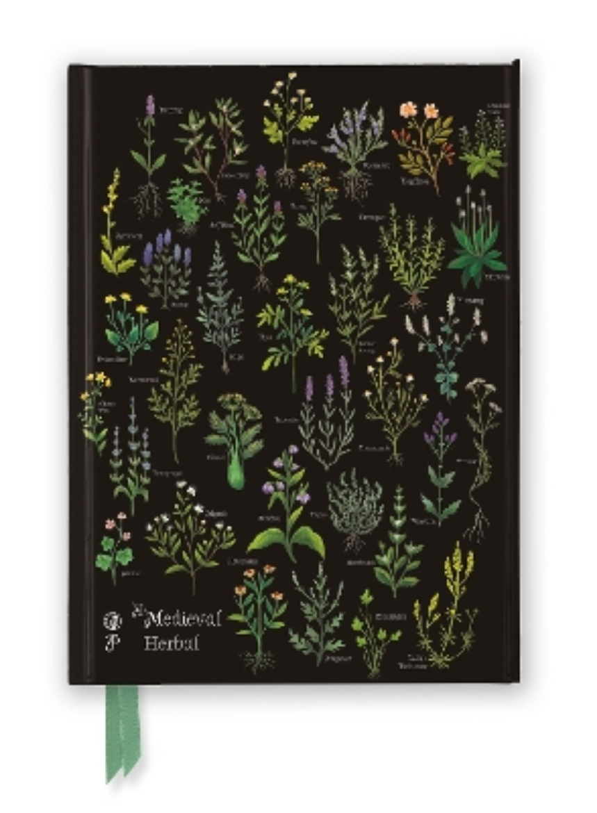 Picture of Anna Stead: A Medieval Herbal (Foiled Journal)