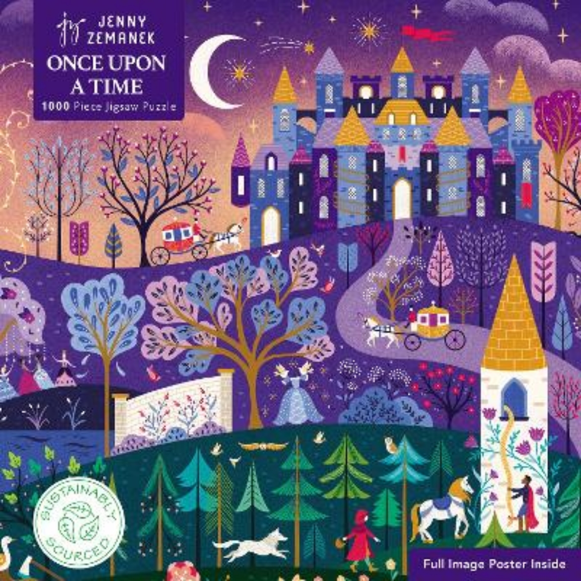Picture of Adult Sustainable Jigsaw Puzzle Jenny Zemanek: Once Upon a Time