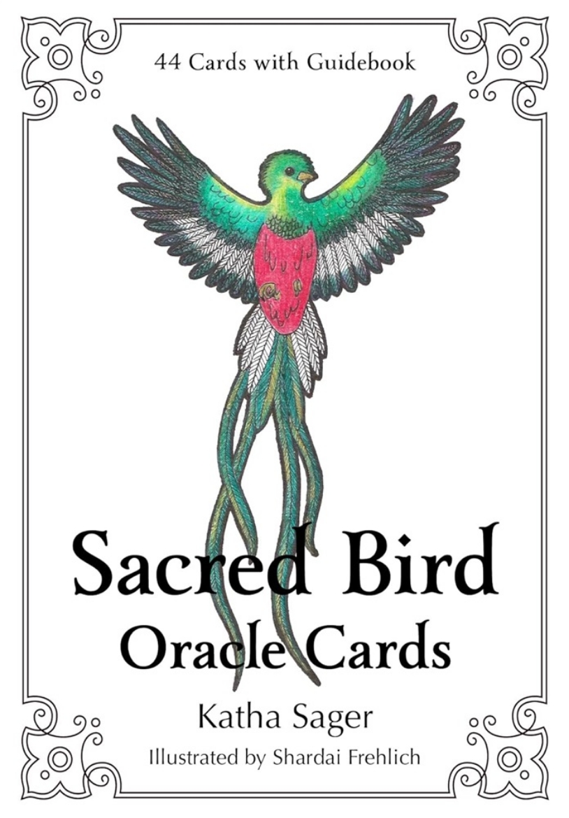 Picture of Sacred Bird Oracle Cards : 44 Oracle Cards with Guidebook