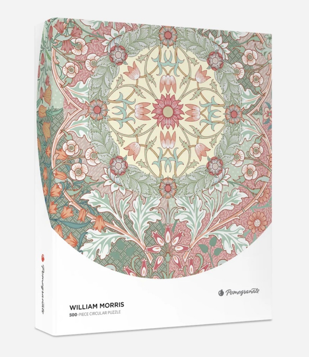 Picture of William Morris 500-Piece Circular Jigsaw Puzzle