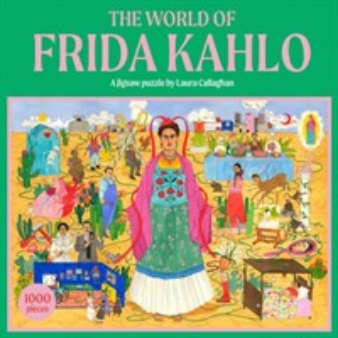 Picture of Pussel World of Frida Kahlo 1000 bitar