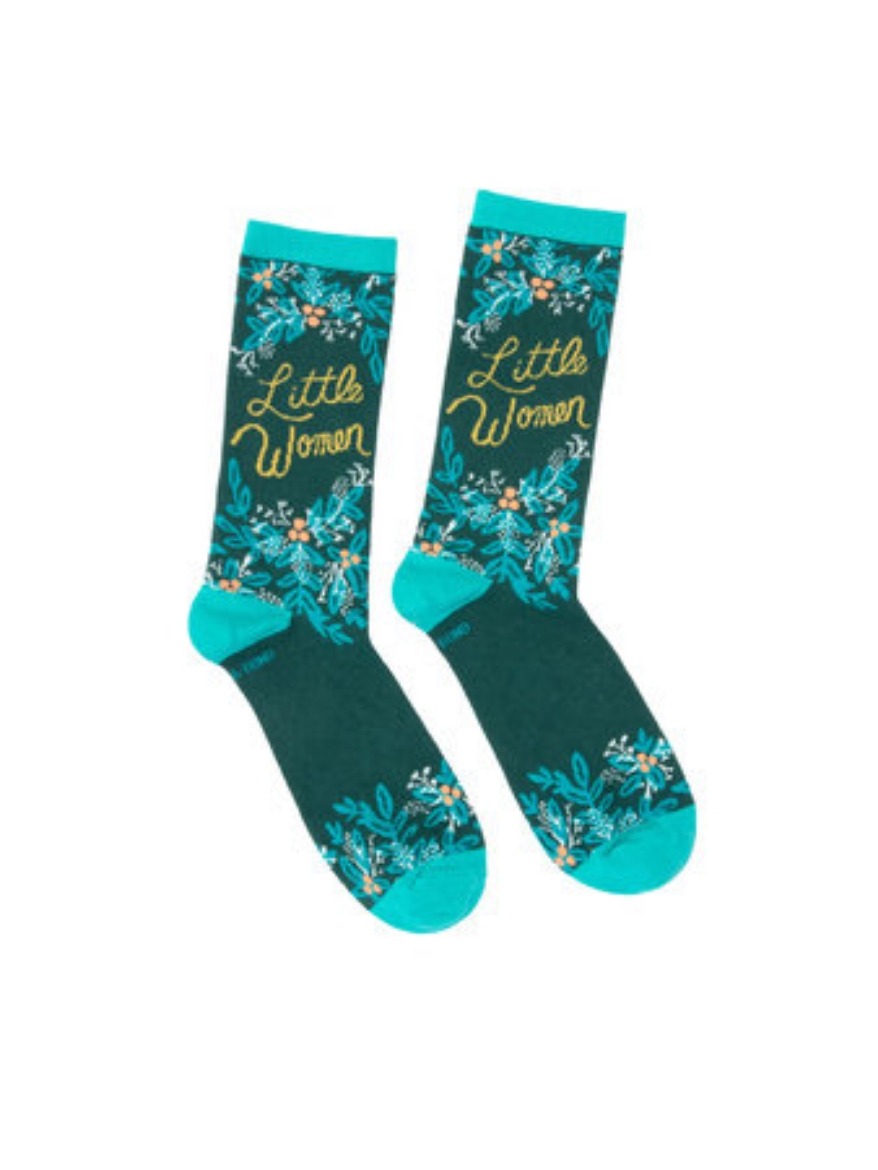 Picture of Puffin in Bloom: Little Women Socks - Large