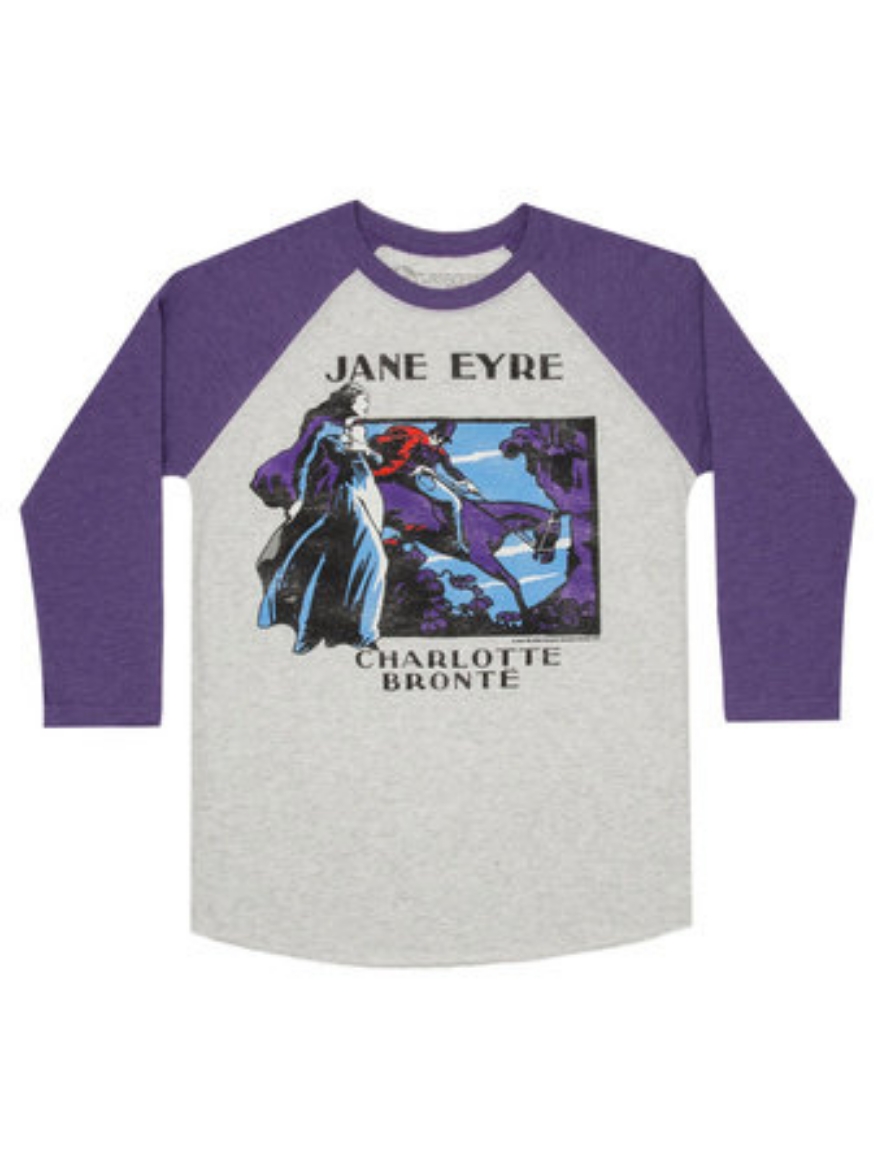 Picture of Jane Eyre Unisex 3/4 Sleeve Raglan Small