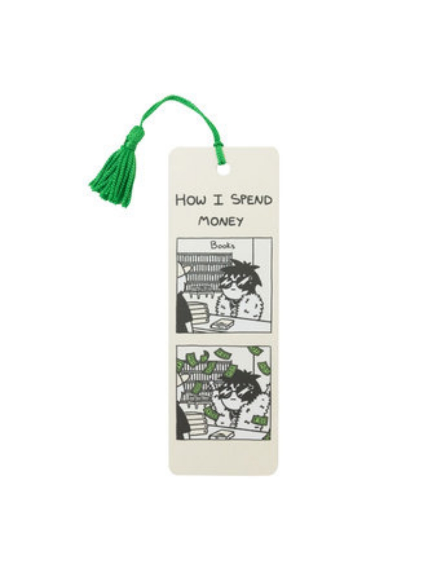 Picture of Sarah's Scribbles: How I Spend Money Bookmark