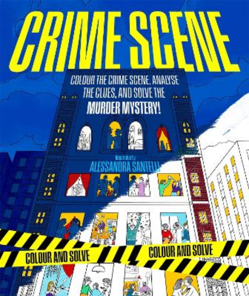 Picture of Colour and Solve: Crime Scene