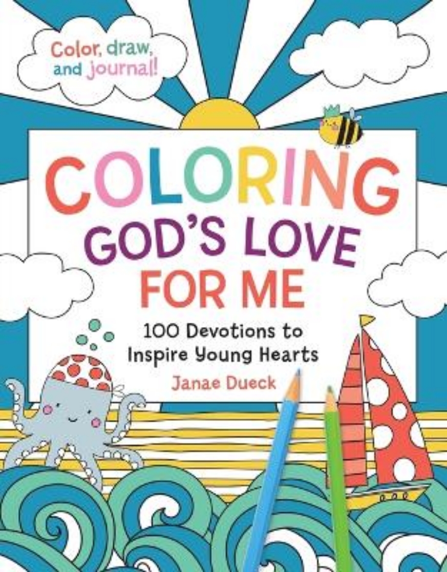 Picture of Coloring God's Love for Me: 100 Devotions to Inspire Young Hearts