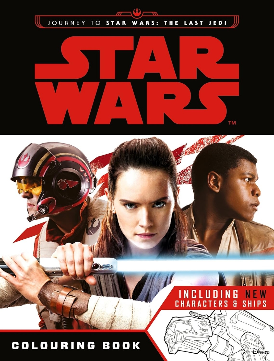 Picture of Star wars: journey to the last jedi colouring book