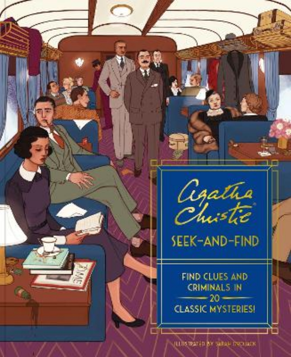 Picture of Agatha Christie Seek-and-Find: Find Clues and Criminals in 20 Classic Mysteries!