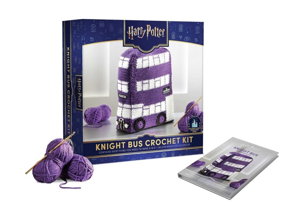 Picture of Harry Potter: Knight Bus Doorstop Crochet Kit