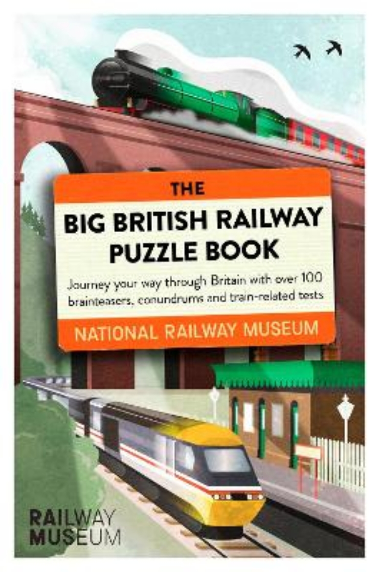 Picture of The Big British Railway Puzzle Book: Perfect for puzzle lovers this Christmas!