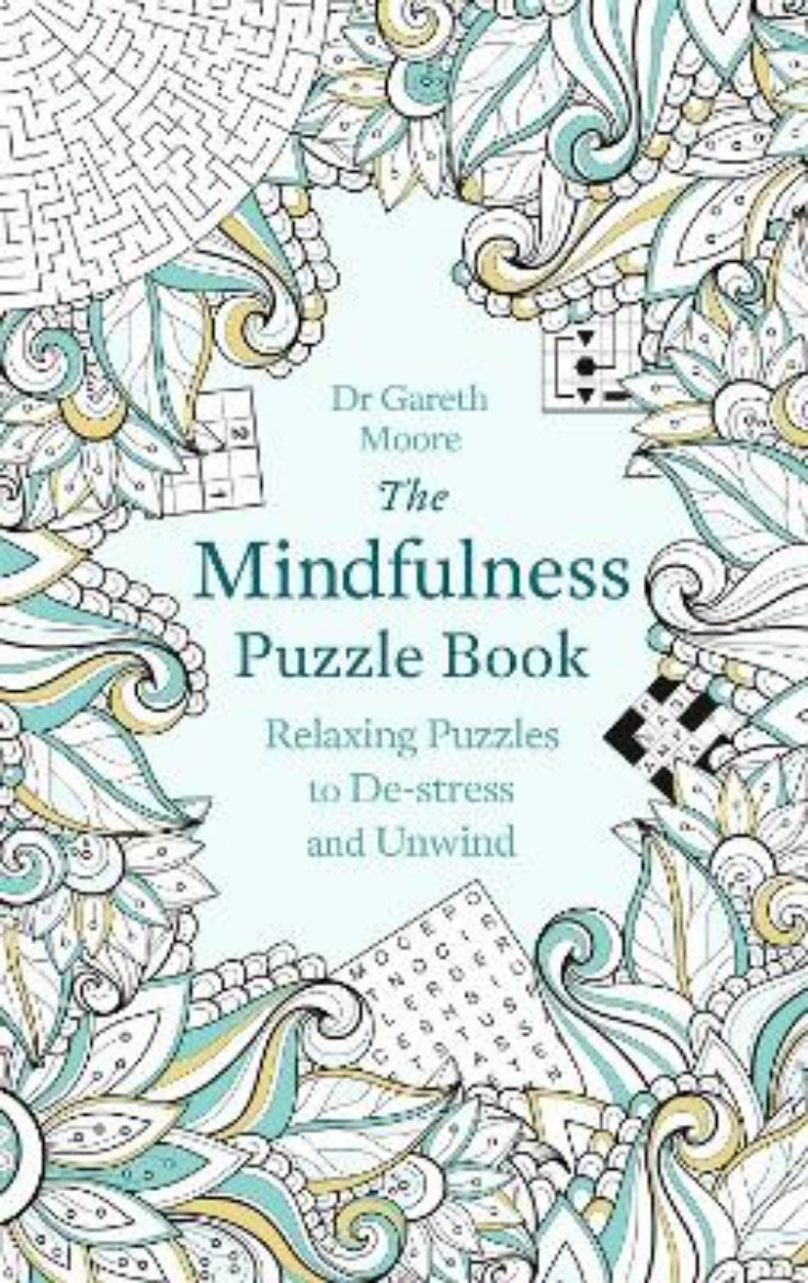 Picture of Mindfulness puzzle book - relaxing puzzles to de-stress and unwind