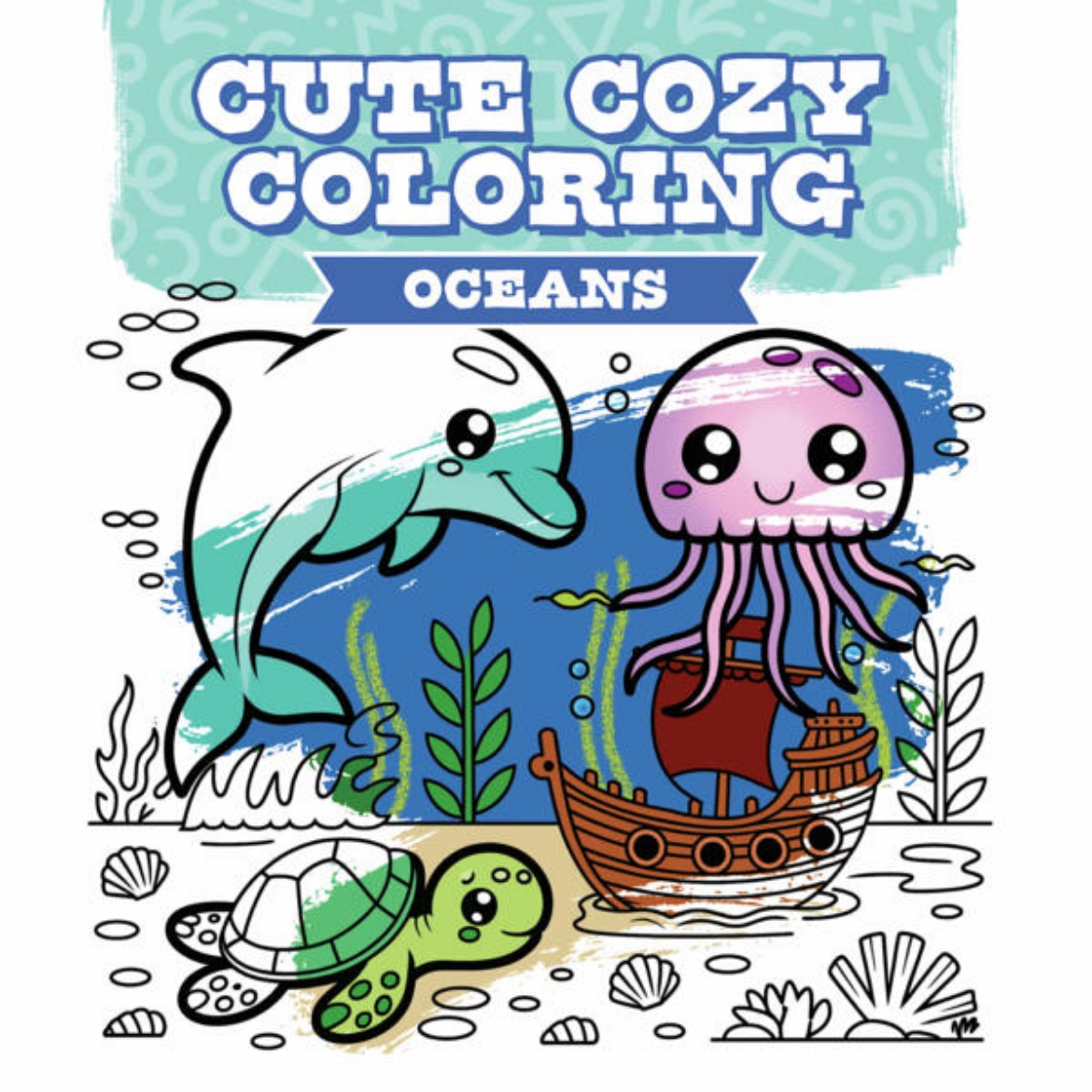Picture of Cute Cozy Coloring: Oceans
