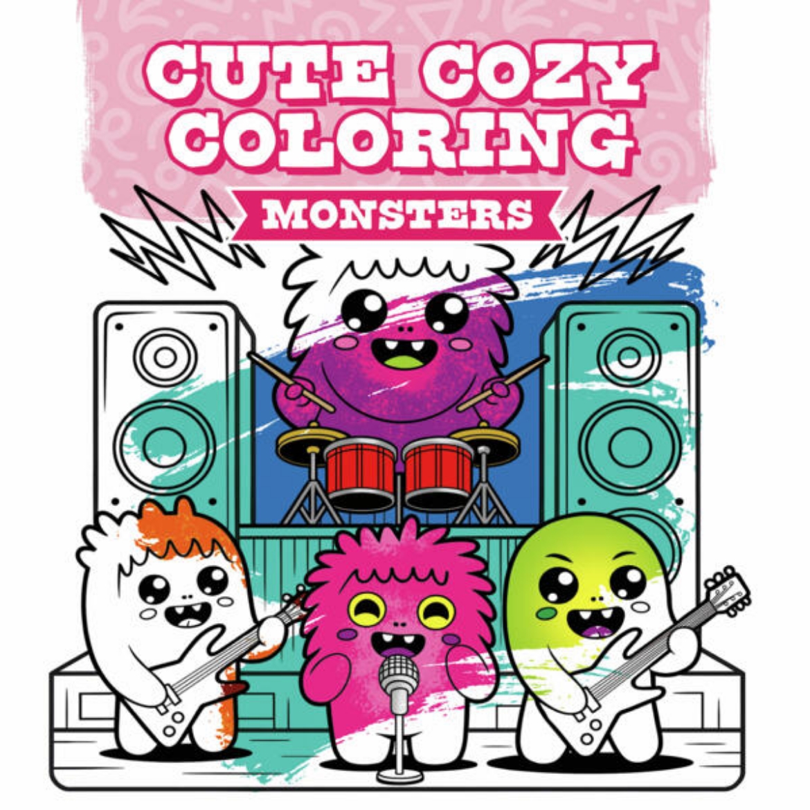 Picture of Cute Cozy Coloring: Monsters