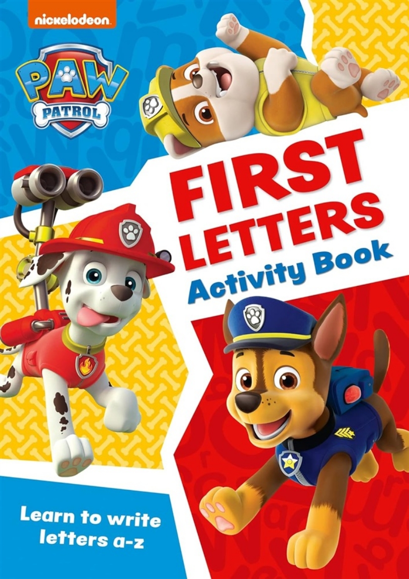 Picture of Paw Patrol – PAW Patrol First Letters Activity Book: Get set for school!