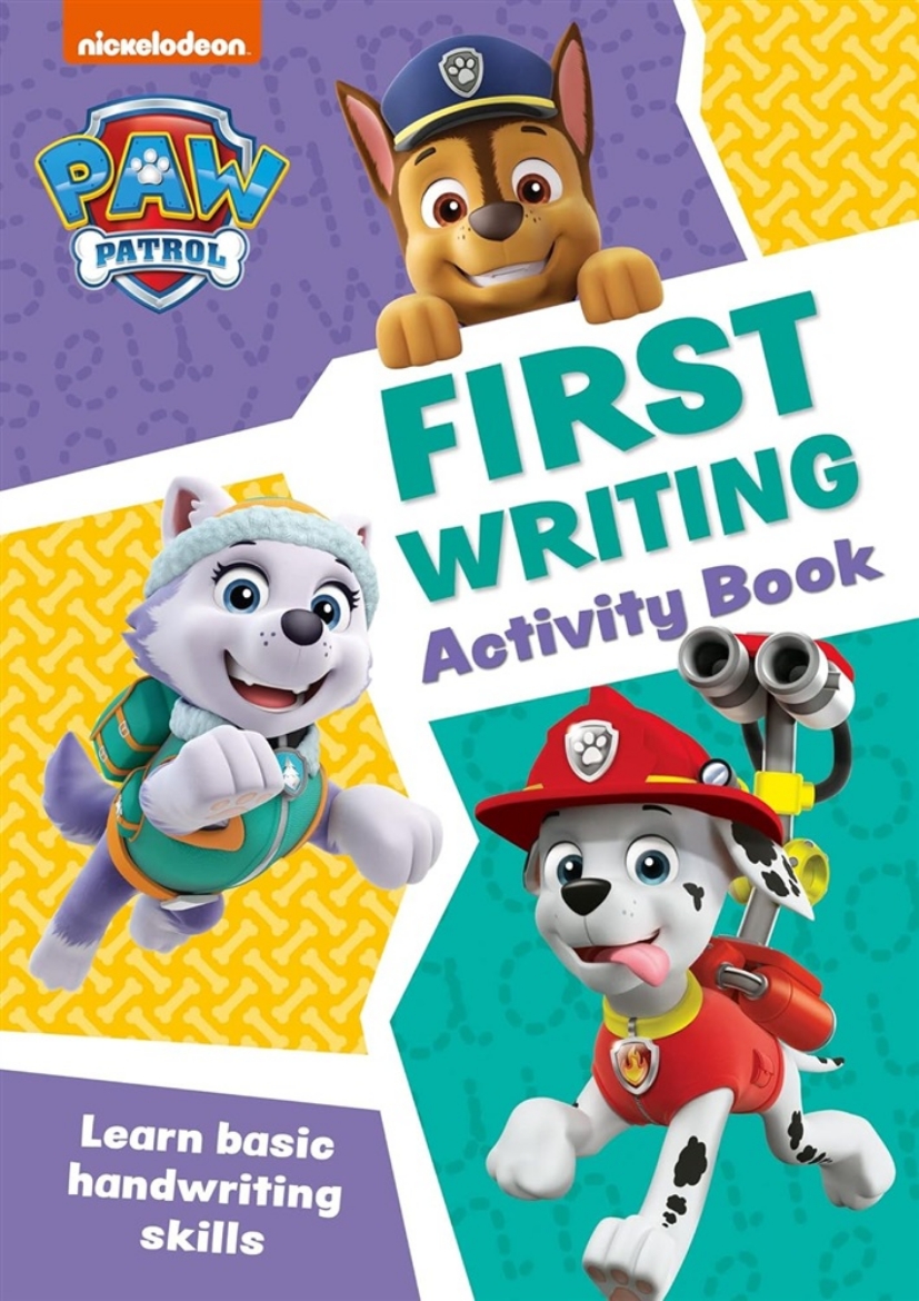 Picture of Paw Patrol – PAW Patrol First Writing Activity Book: Get set for school!