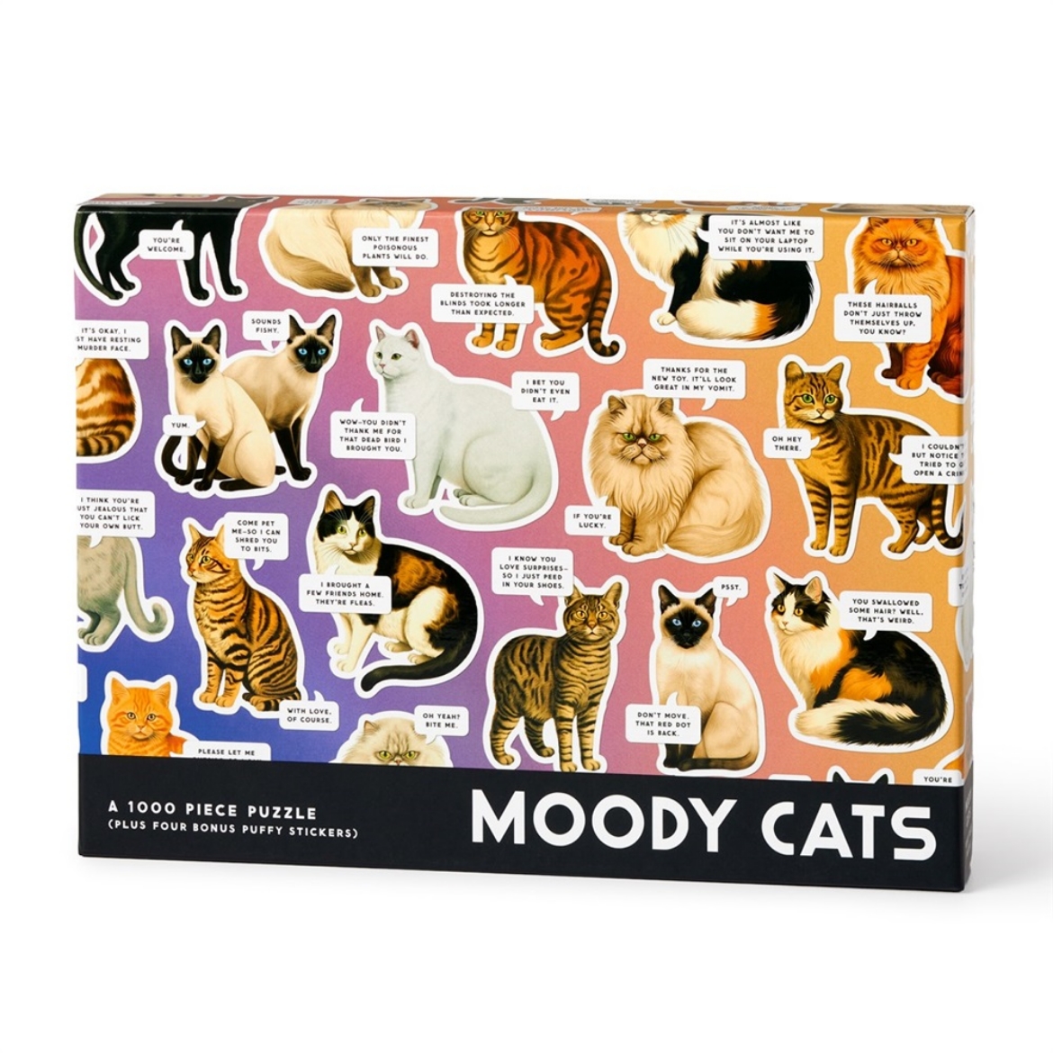 Picture of Moody Cats 1000 Piece Puzzle