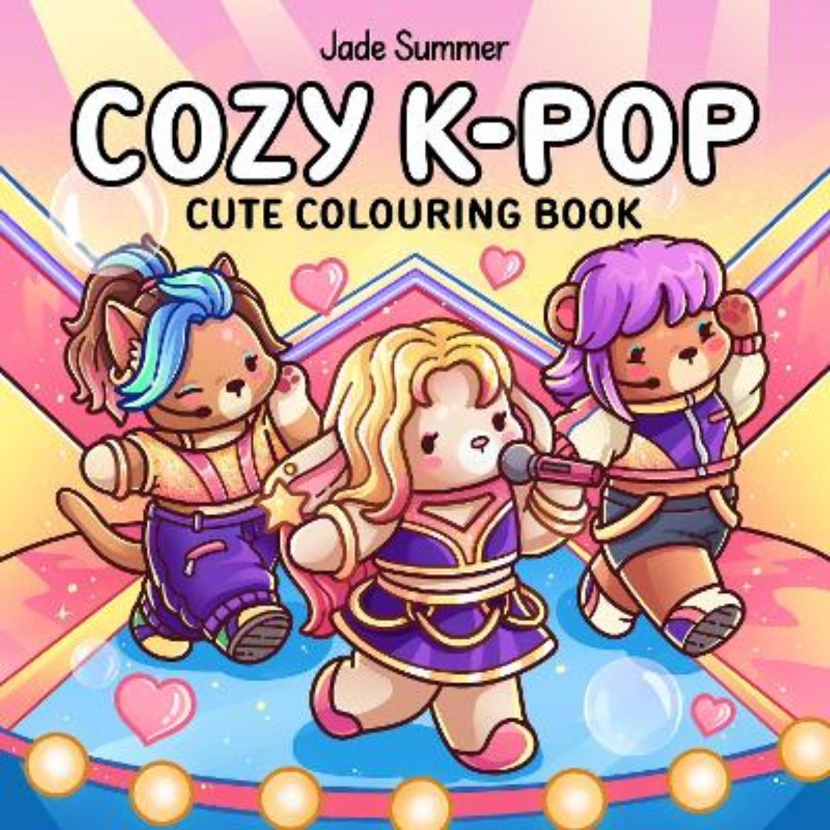 Picture of Cozy K-Pop: Cute Colouring Book