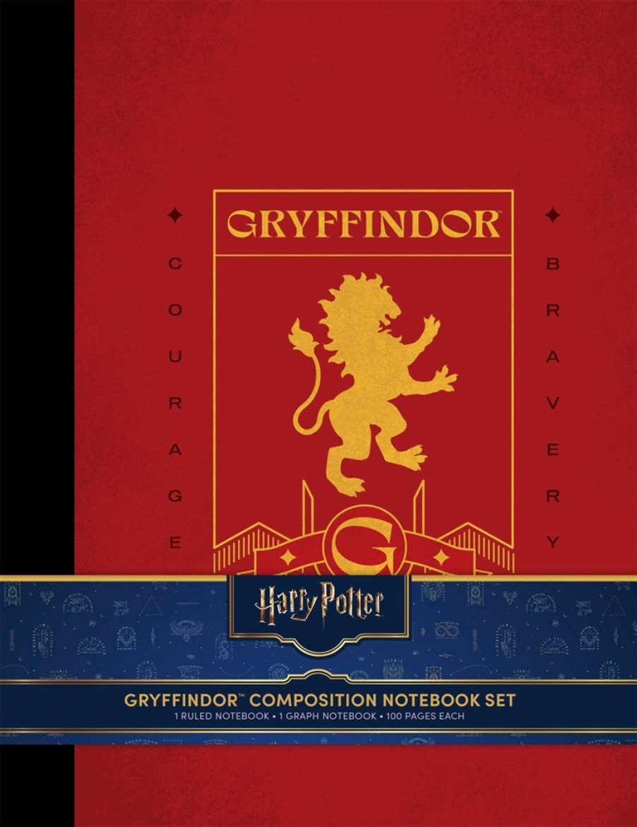 Picture of Harry Potter: Gryffindor Composition Notebook Set (Set of 2)