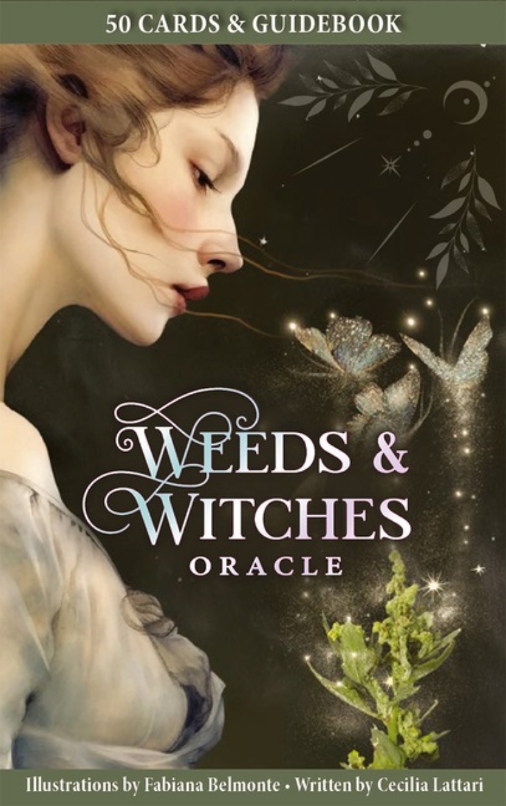 Picture of Weeds & Witches Oracle Deck: 50 Cards with Lush Collage-Style Art, Guiding Messages from Witches and Wildflowers, Includes 64-page Richly Illustrated Guidebook