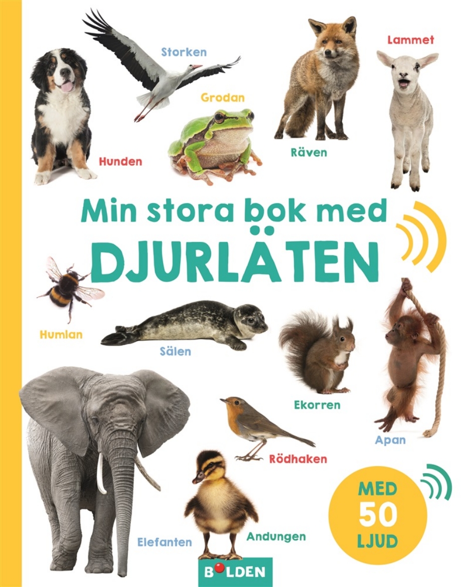 Picture of Min stora bok med djurläten – med 50 ljud