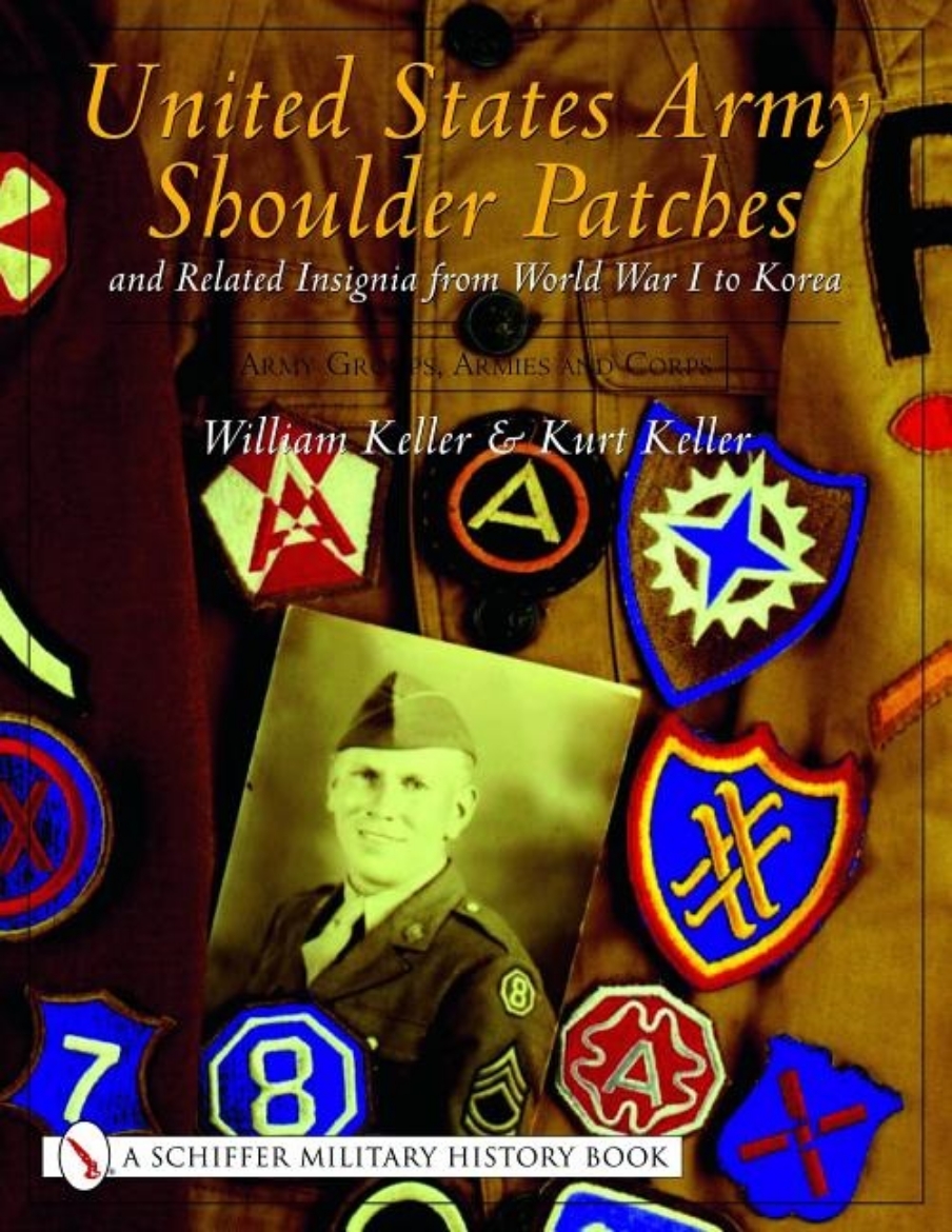 Picture of United states army shoulder patches and related insignia from world war i t