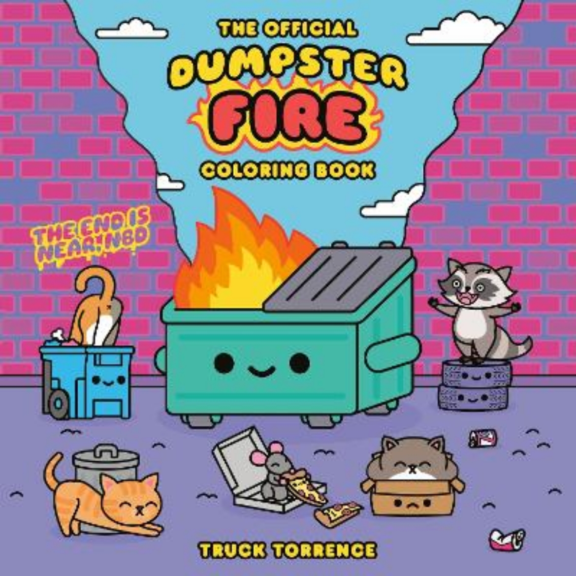 Bild på The Official Dumpster Fire Coloring Book